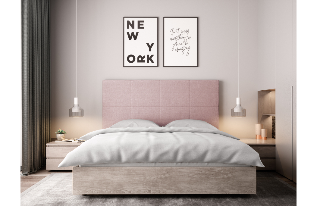 Tête de lit en tissu WILLY