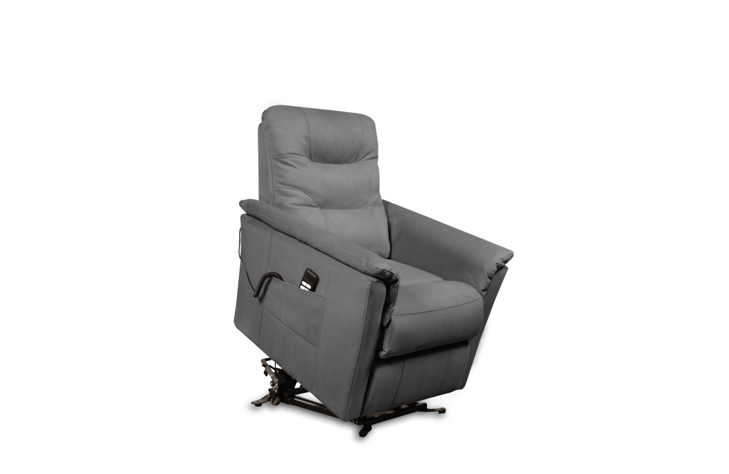 Fauteuil de relaxation ANABEL électrique et releveur en tissu