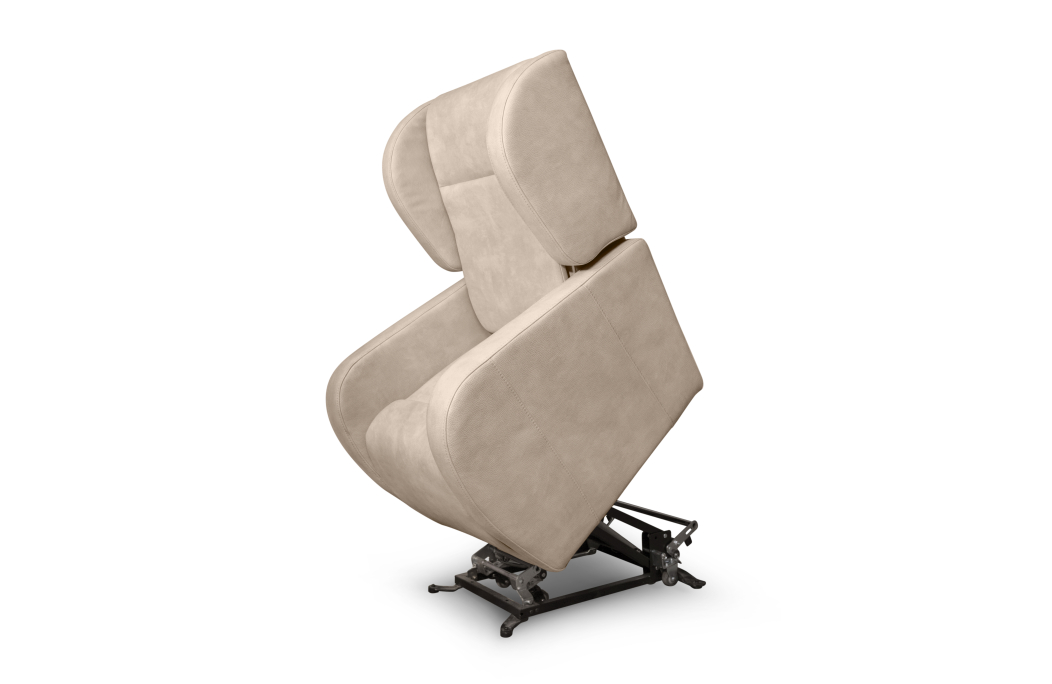 Fauteuil de relaxation LISE électrique et releveur en tissu