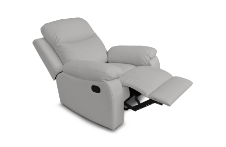 Fauteuil de relaxation BONA en tissu imitation cuir
