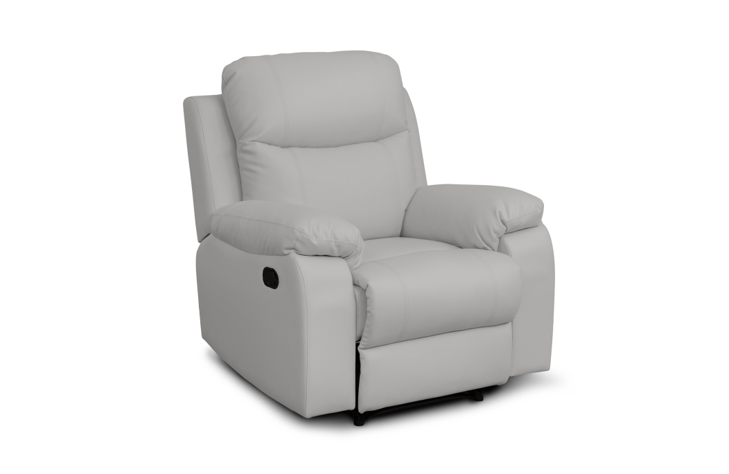 Fauteuil de relaxation BONA en tissu imitation cuir
