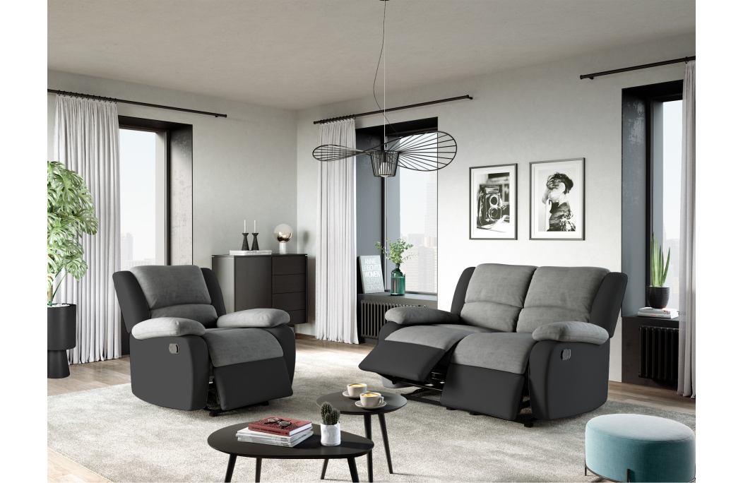Fauteuil Relaxation Microfibre / Simili DETENTE