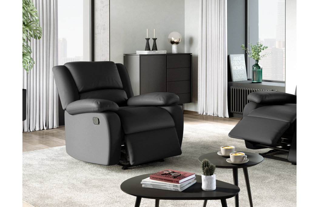 Fauteuil Relaxation Simili cuir DETENTE