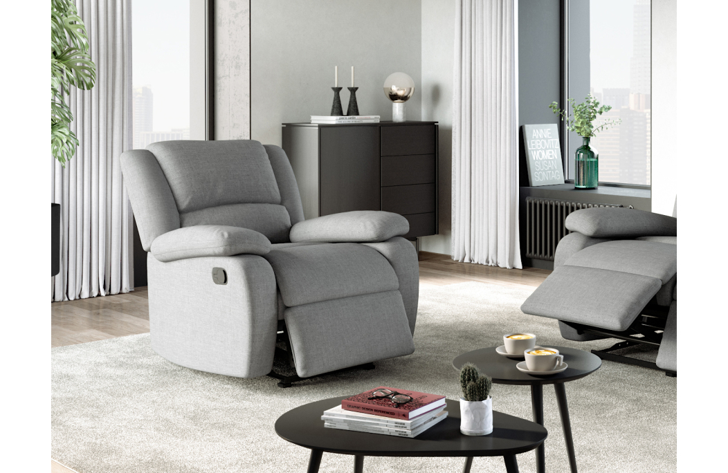 Fauteuil Relaxation DETENTE en Tissu