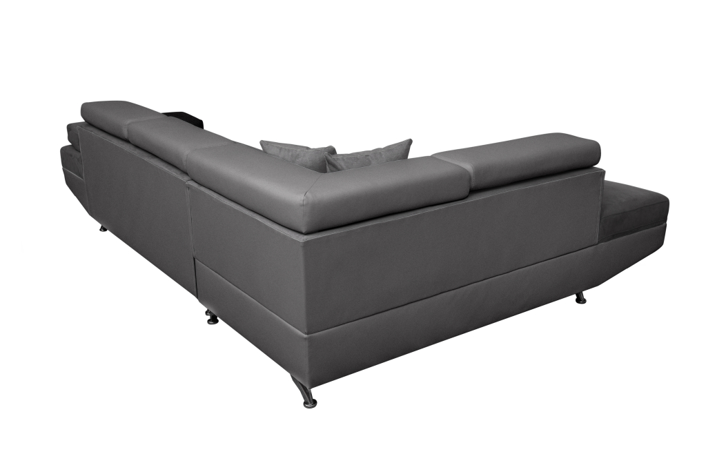 Canapé d'angle RIO Convertible avec coffre en microfibre