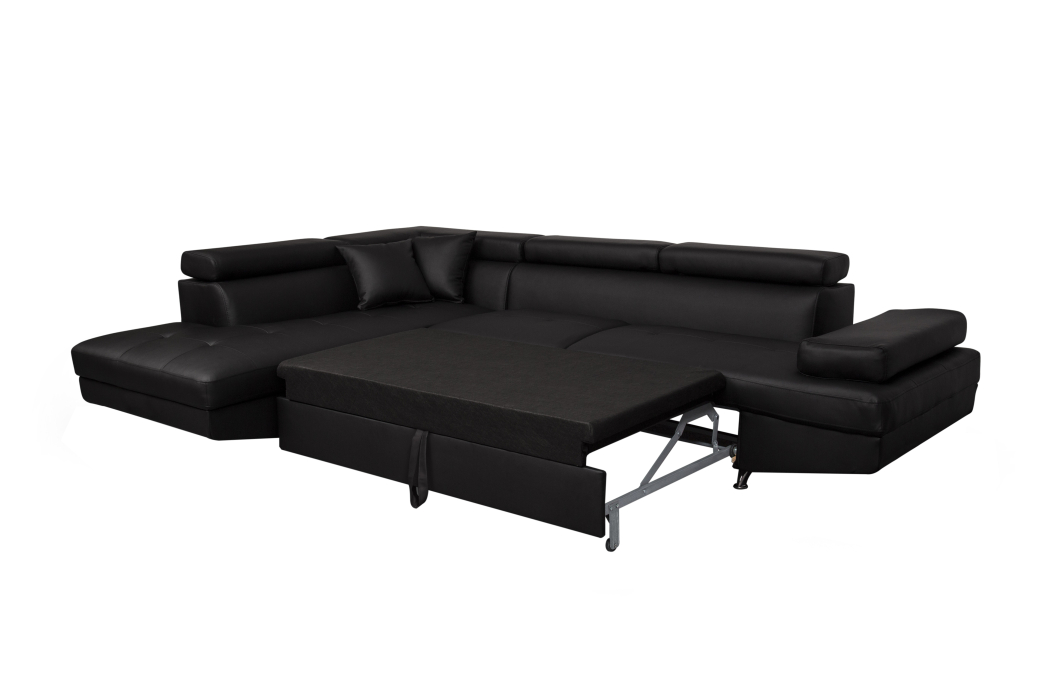 Canapé d'angle RIO Convertible avec coffre en simili
