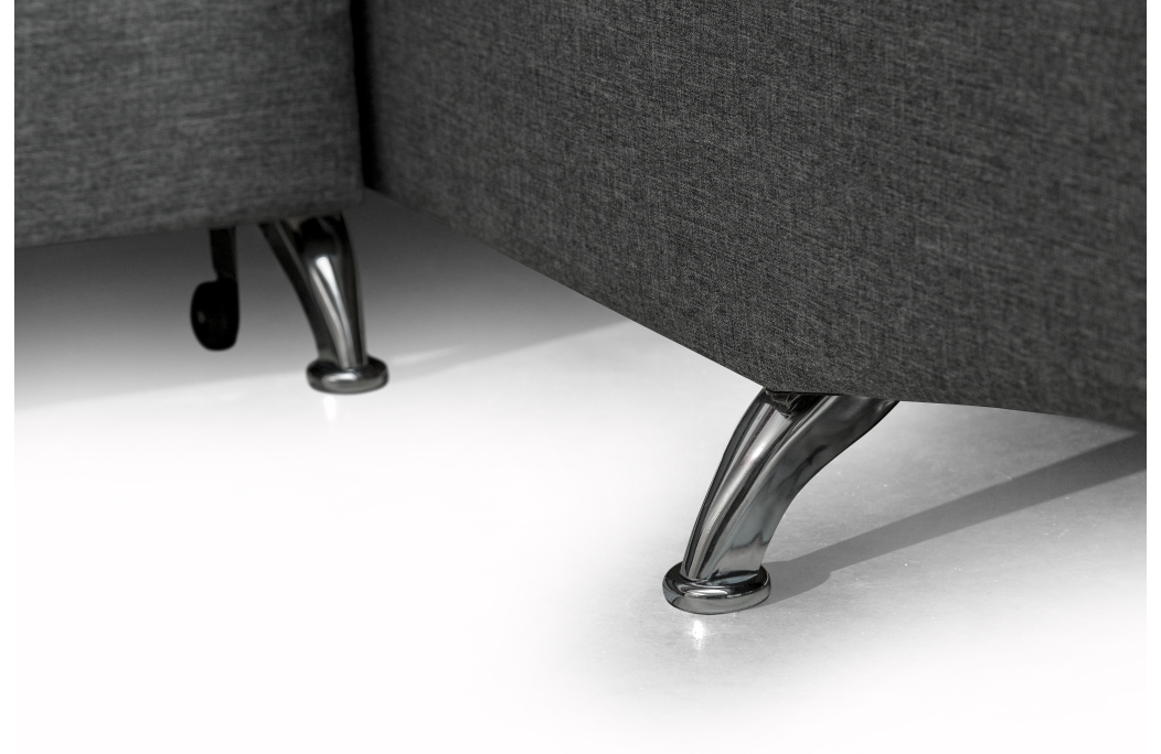 Canapé d'angle RIO Convertible avec coffre en tissu