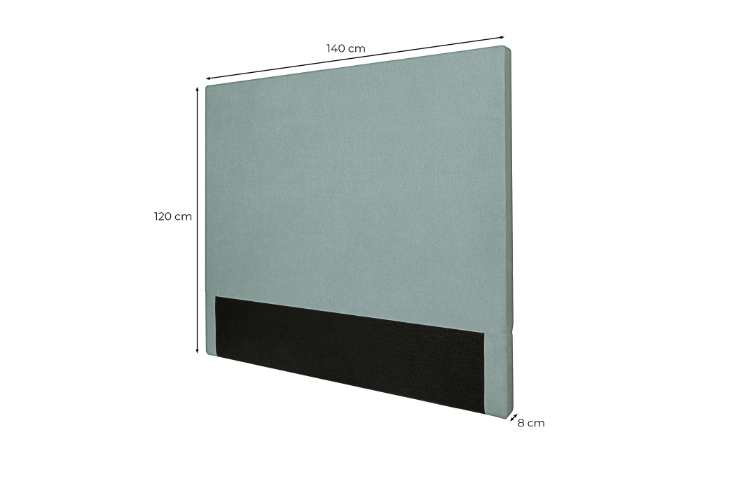 Tête de lit lisse en tissu NUMA