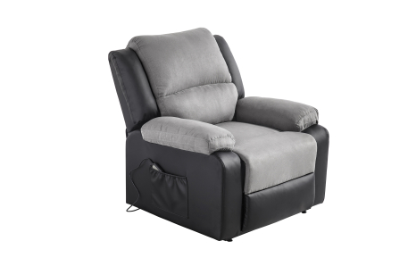 Fauteuil Relaxation électrique Microfibre / Simili DETENTE