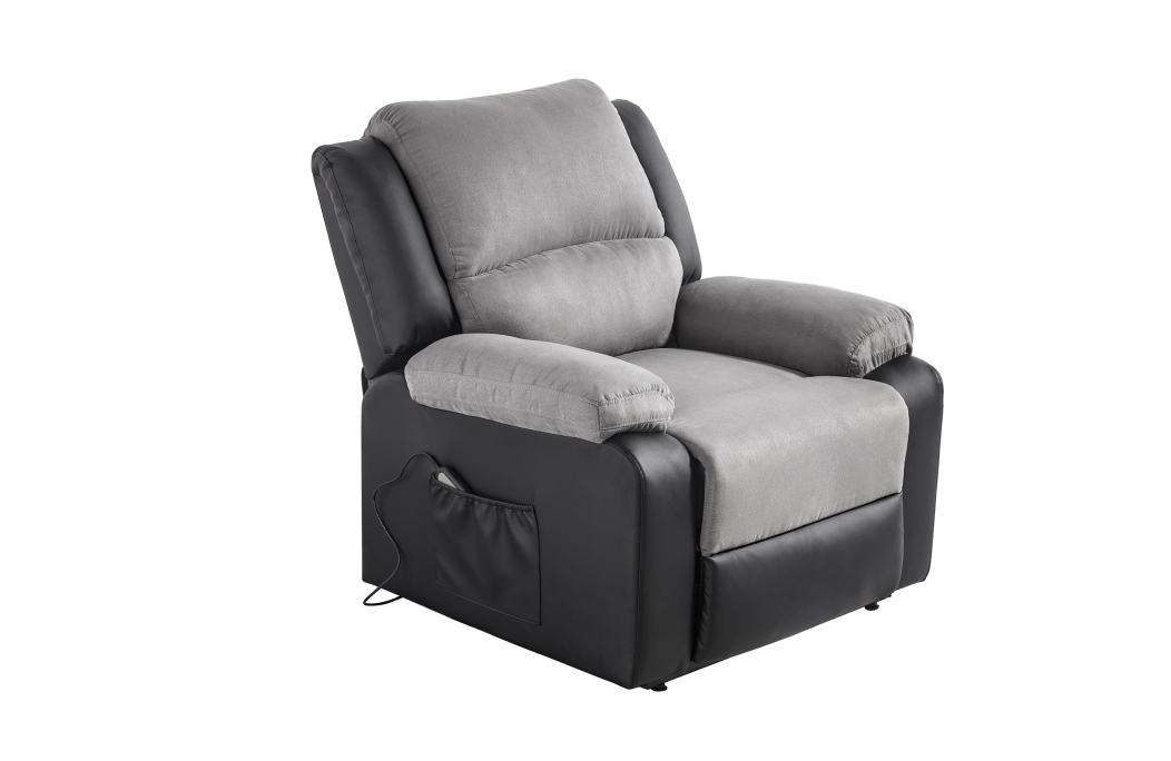 Fauteuil Relaxation électrique Microfibre / Simili DETENTE