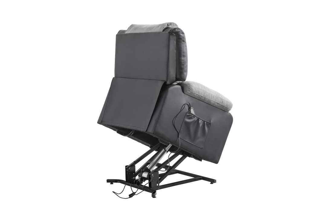 Fauteuil Relaxation électrique Microfibre / Simili DETENTE
