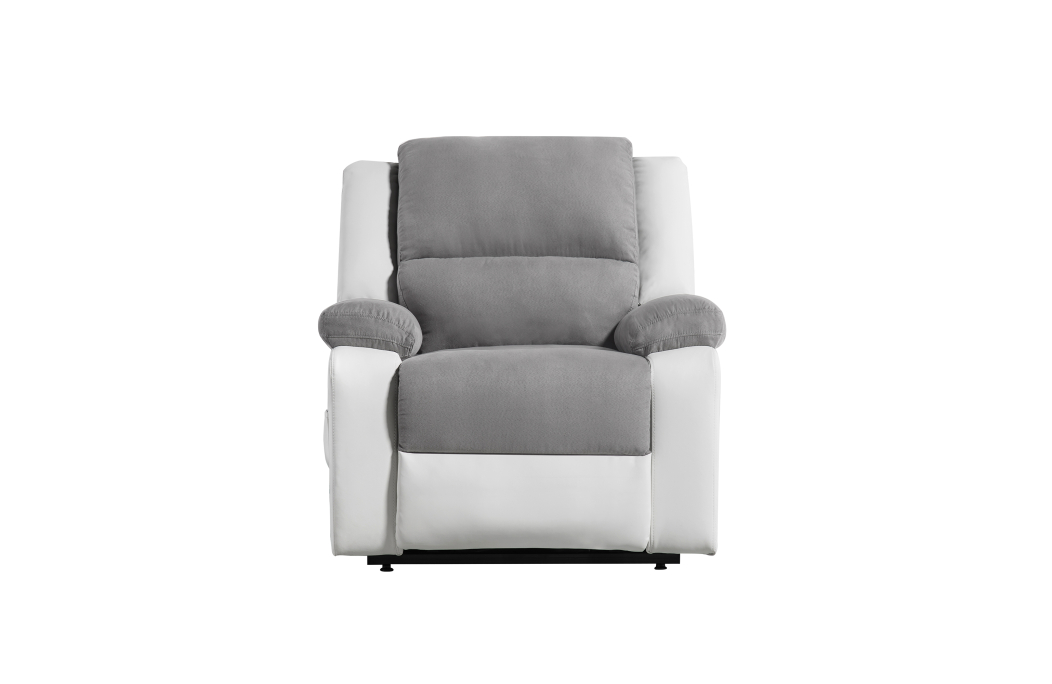Fauteuil Relaxation électrique, releveur, massant et chauffant Microfibre / Simili DETENTE