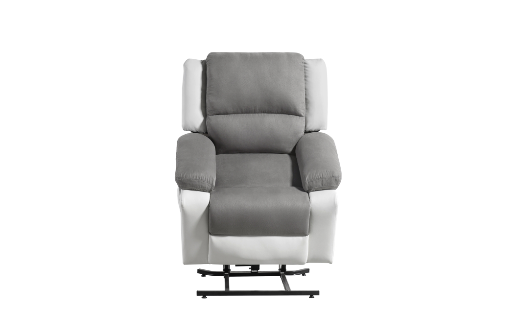 Fauteuil Relaxation électrique, releveur, massant et chauffant Microfibre / Simili DETENTE