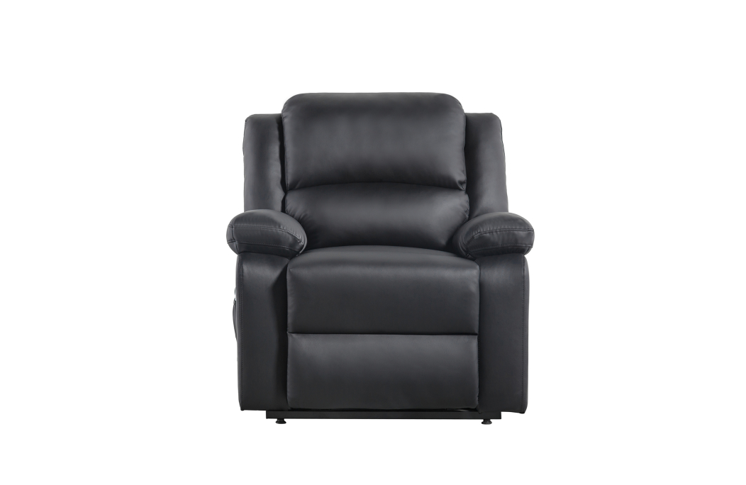 Fauteuil Relaxation électrique, releveur, massant et chauffant Simili cuir DETENTE