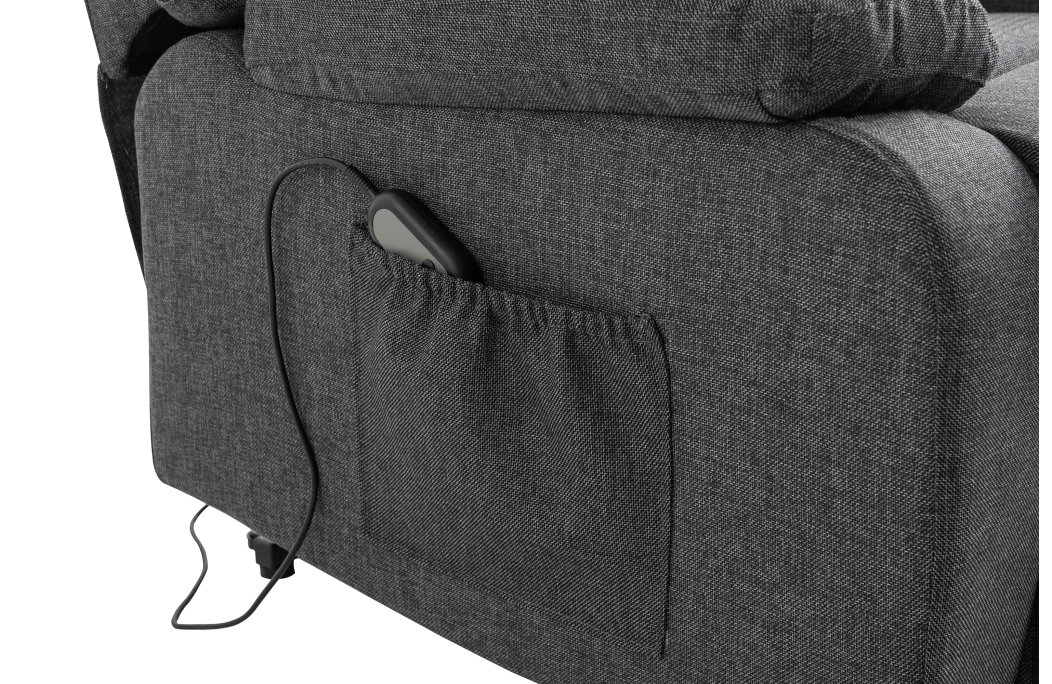 Fauteuil Relaxation releveur électrique DETENTE en Tissu