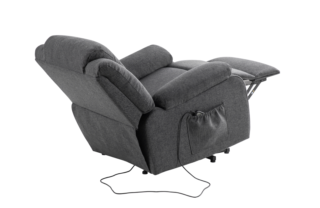 Fauteuil Relaxation releveur électrique DETENTE en Tissu