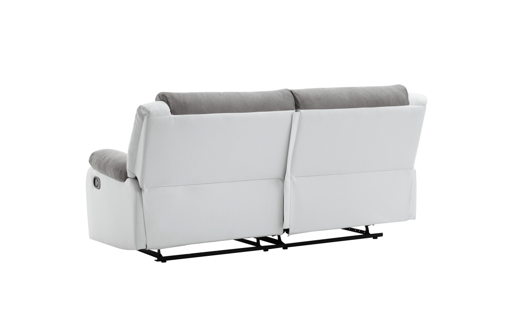 Canapé de relaxation 3 places 2 relax DETENTE en microfibre et simili
