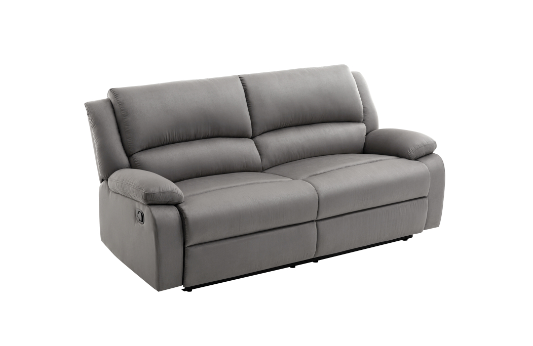 Canapé de relaxation 3 places 2 relax DETENTE en microfibre
