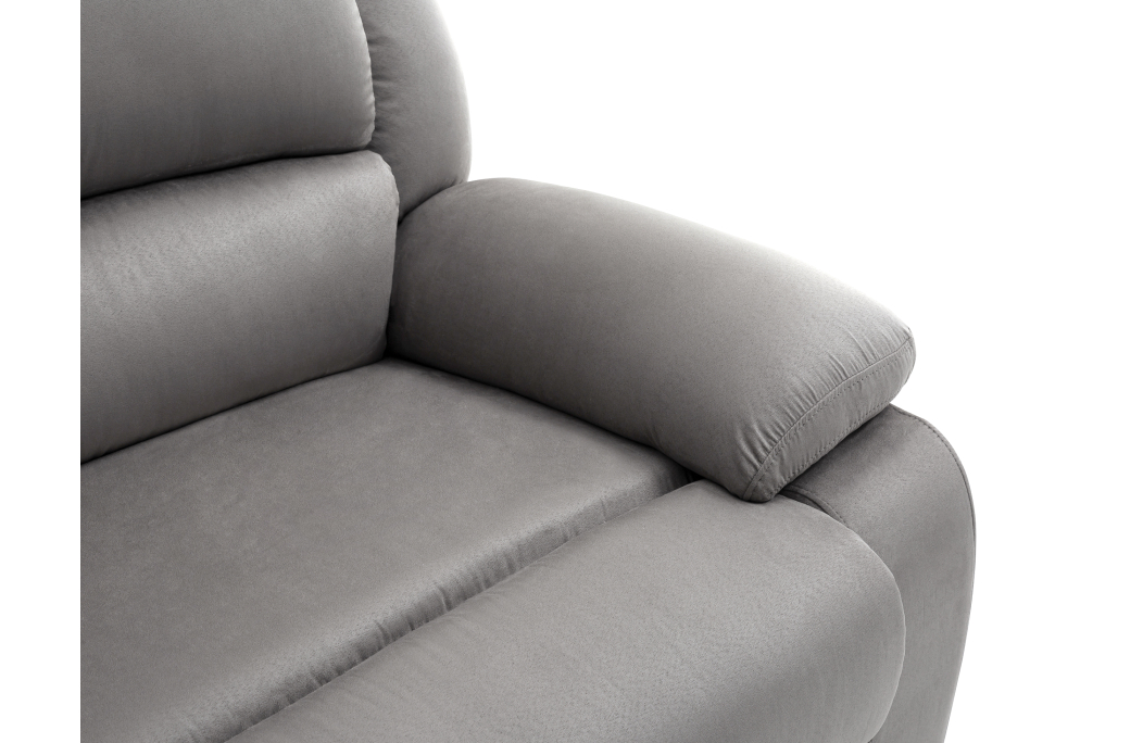 Canapé de relaxation 3 places 2 relax DETENTE en microfibre