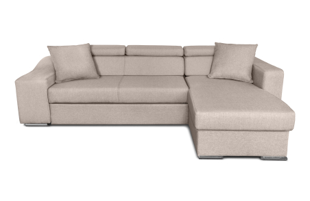 Canapé d'Angle ELONA Convertible en Tissu