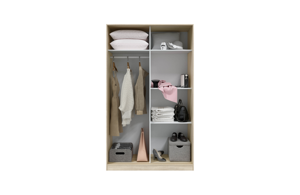 Armoire JULIA 2 portes coulissantes L120 x H200cm