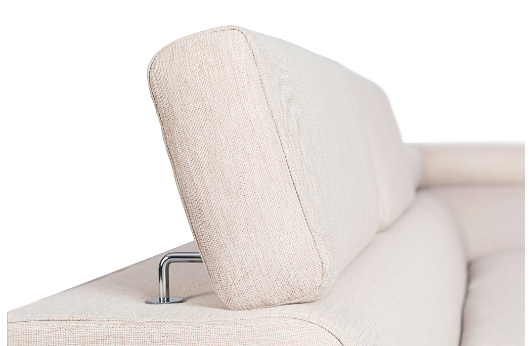Canapé d'angle RIO Convertible avec coffre en tissu