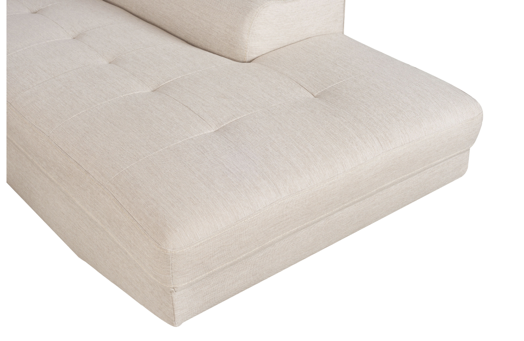 Canapé d'angle RIO Convertible avec coffre en tissu