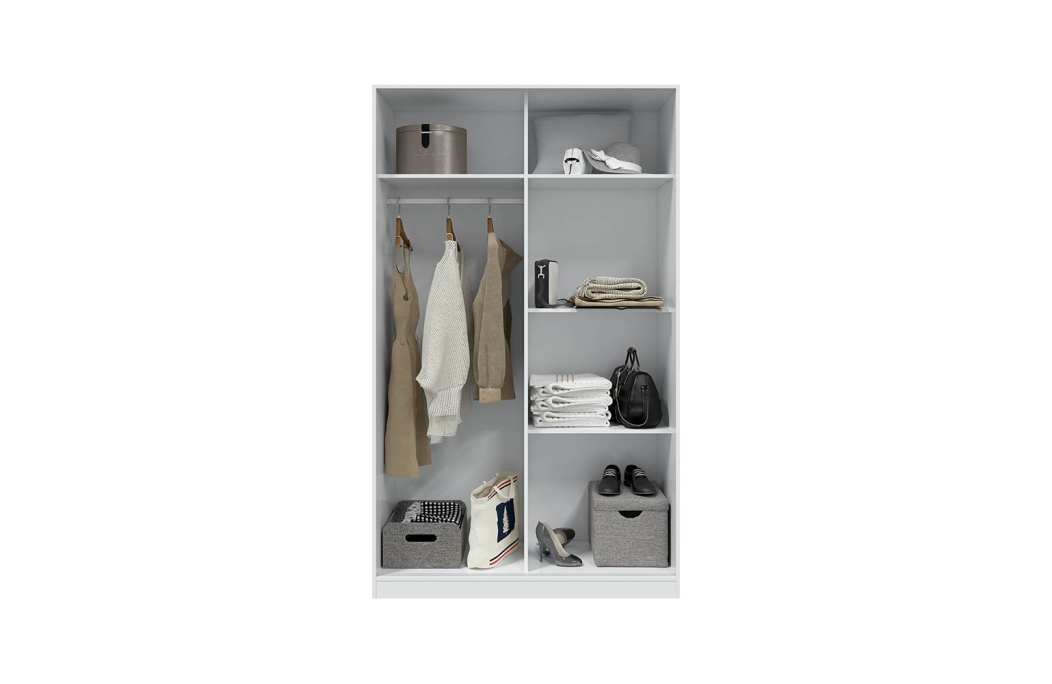 Armoire FLORA 2 portes coulissantes L120 x H200cm