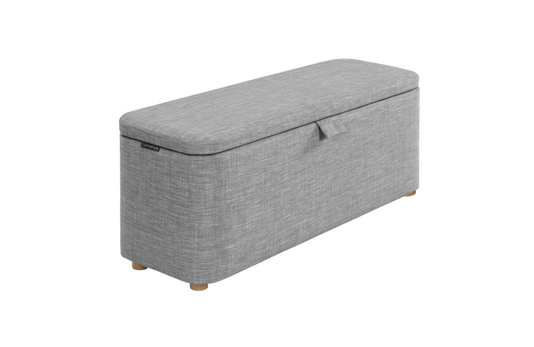 PISTACHE - Bout de lit avec rangement en tissu