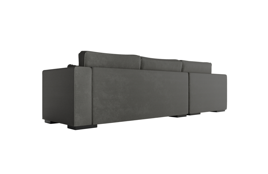 Canapé d'angle BELAMI 4 places en tissu