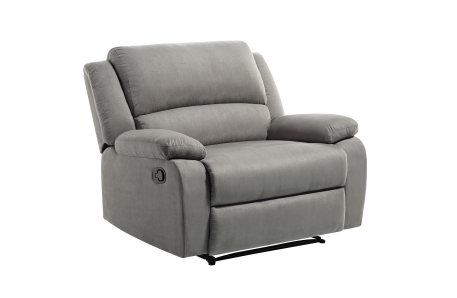9121 - Fauteuil de relaxation avec assise XXL en microfibre