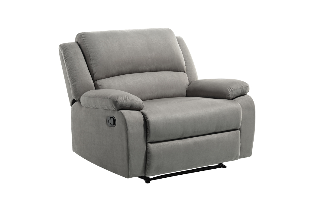 RELAXXO - Fauteuil de relaxation LEO avec assise XXL en microfibre