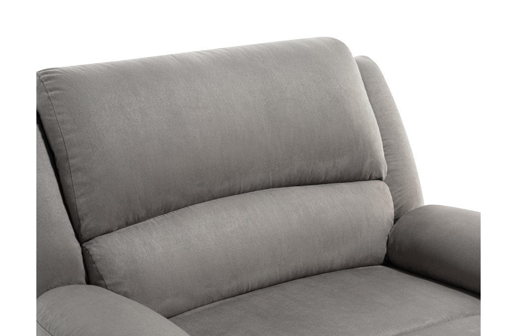 9121 - Fauteuil de relaxation avec assise XXL en microfibre