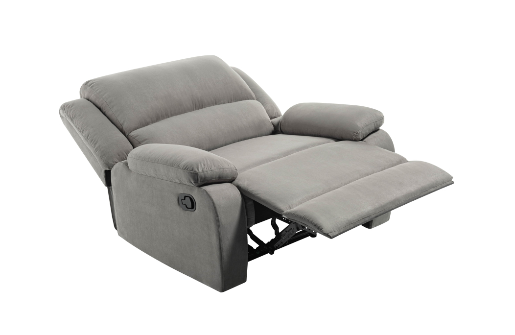 9121 - Fauteuil de relaxation avec assise XXL en microfibre