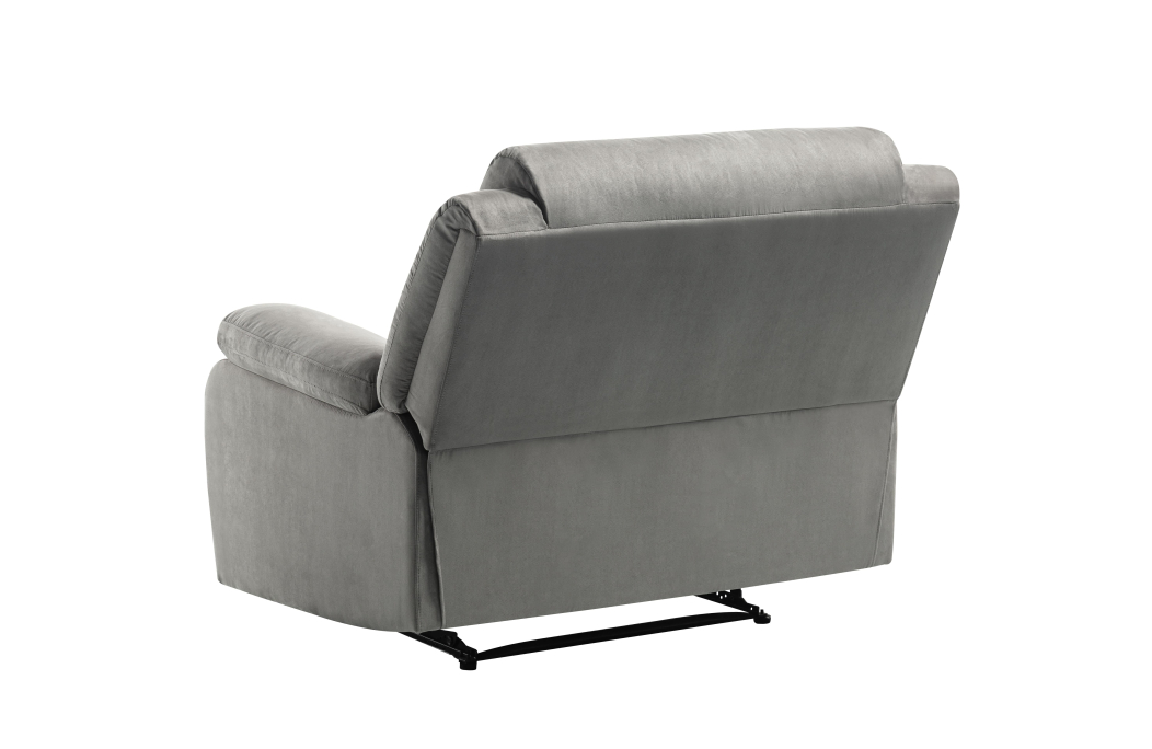9121 - Fauteuil de relaxation avec assise XXL en microfibre