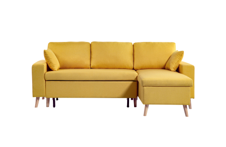 Canapé d'Angle MARIA SCANDINAVE Réversible et Convertible