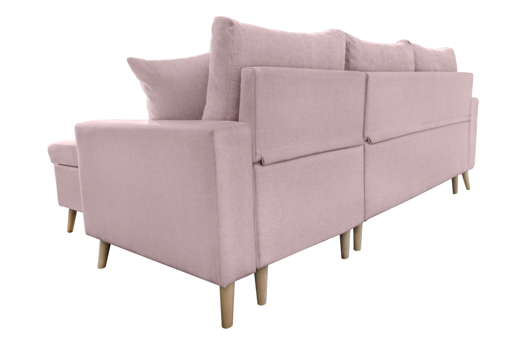 Canapé d'Angle MARIA SCANDINAVE Réversible et Convertible