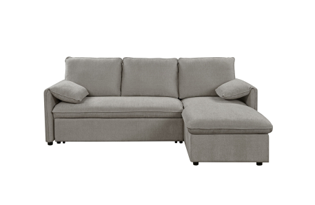 Canapé d'angle réversible MARTIN convertible en tissu