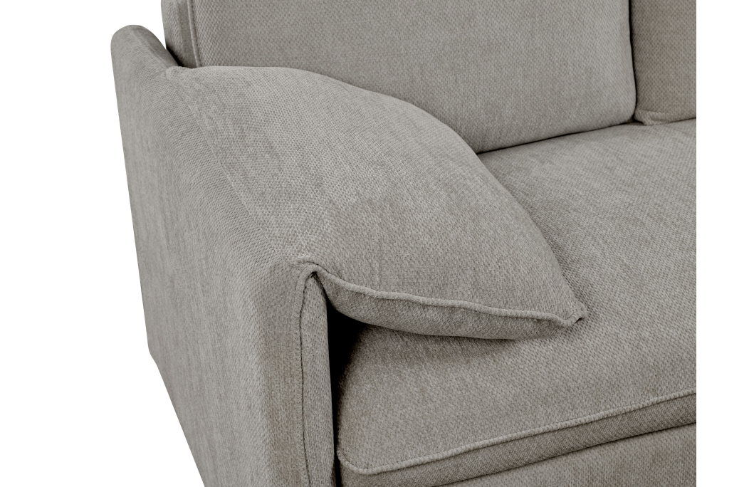 Canapé d'angle MATHIS réversible convertible en tissu
