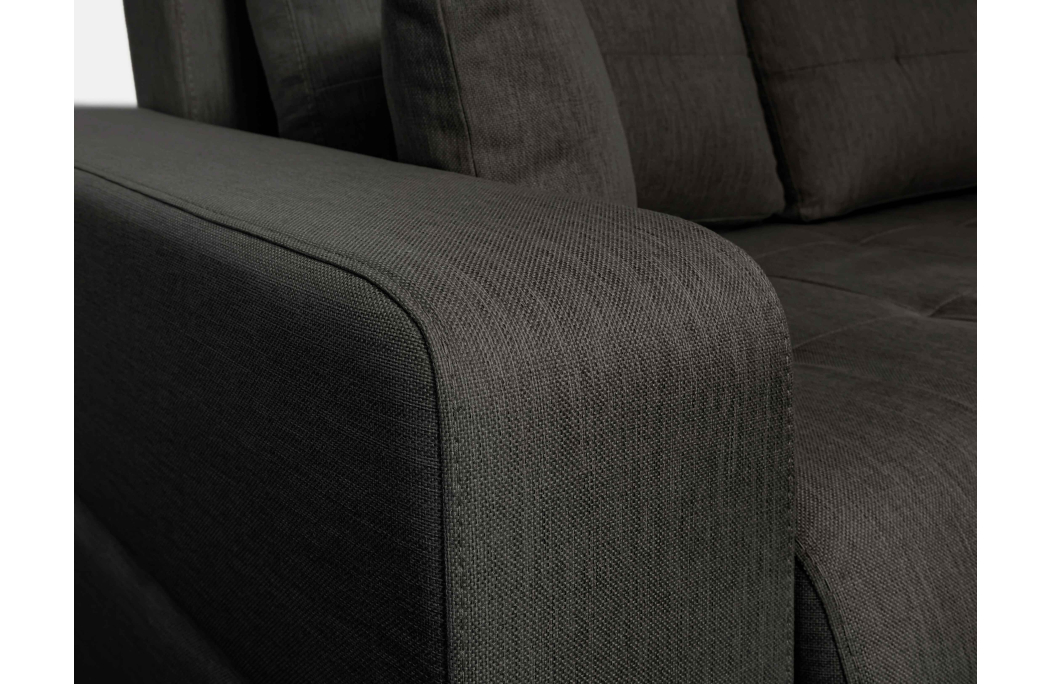 Canapé d'Angle SUZIE Convertible en Tissu