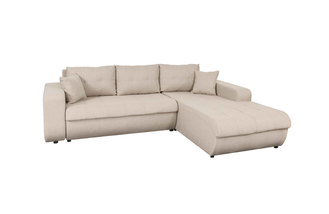 Canapé d'Angle SUZIE Convertible en Tissu