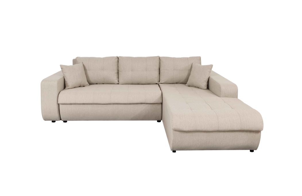 Canapé d'Angle SUZIE Convertible en Tissu