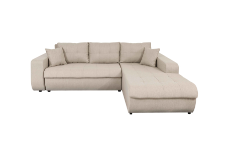 Canapé d'Angle SUZIE Convertible en Tissu