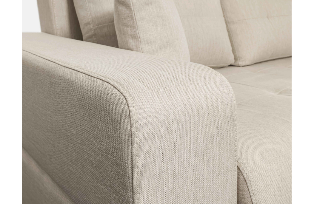 Canapé d'Angle SUZIE Convertible en Tissu