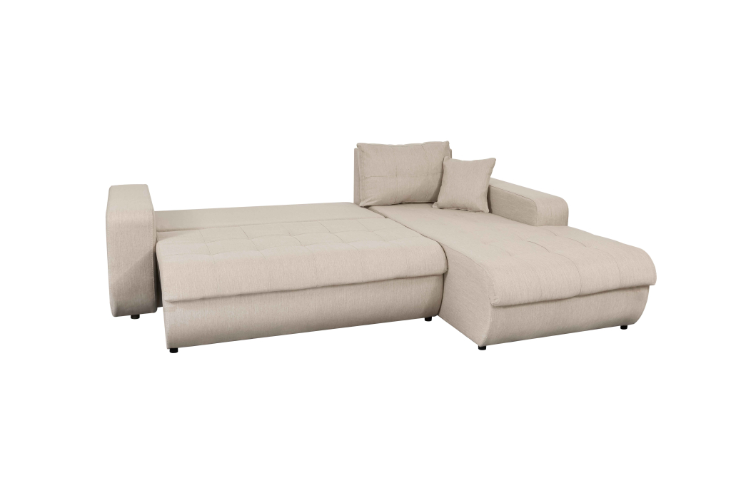Canapé d'Angle SUZIE Convertible en Tissu