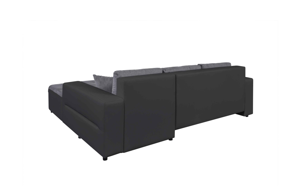Canapé d'Angle SUZIE Convertible en Simili et Microfibre