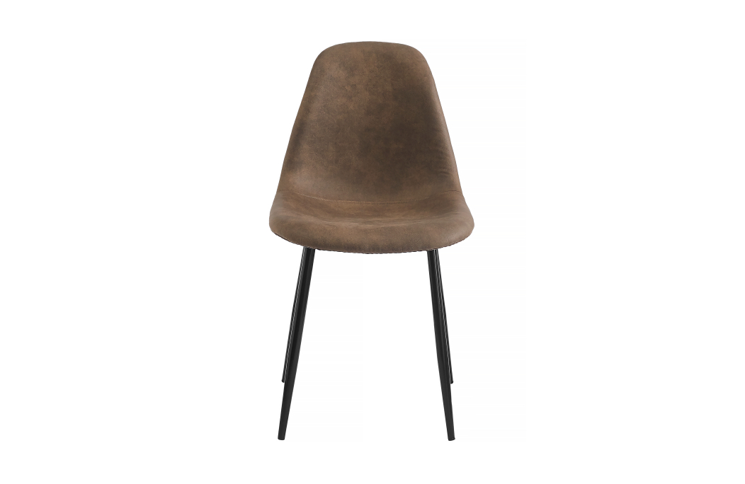 Lot de 4 chaises vintage KEY en tissu
