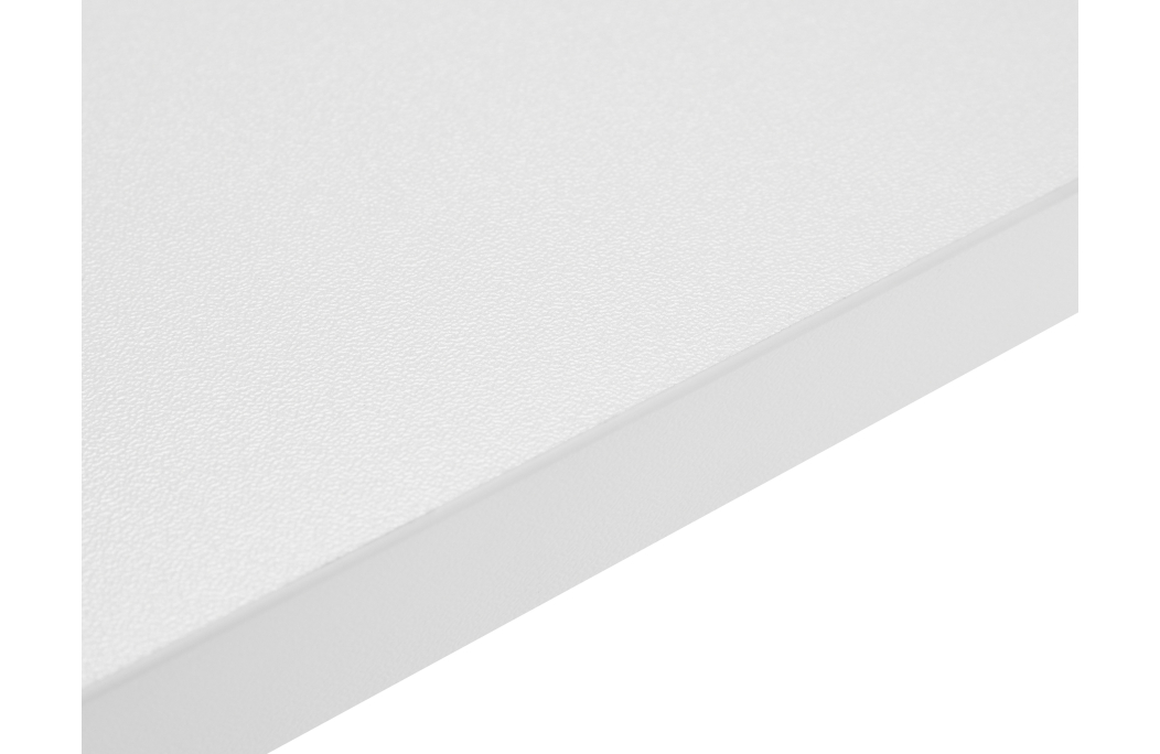 Table à manger carrée SQUARE en métal blanc - 80x80 cm