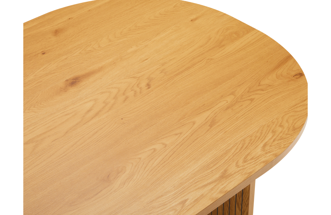 Table à manger GOYA finition chêne - 180x90 cm