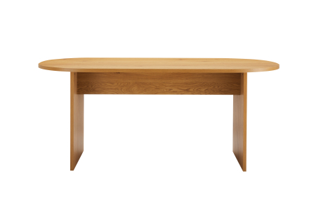 Table à manger GOYA finition chêne - 180x90 cm
